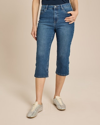 Produktabbildung 2 für Capri Denim Stretch Hose