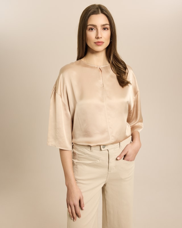 Webshirt aus Satin