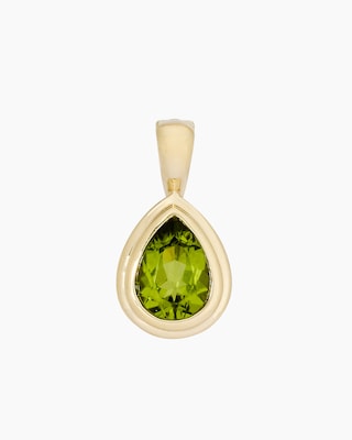 Produktabbildung 1 für Clipanhänger mit Peridot