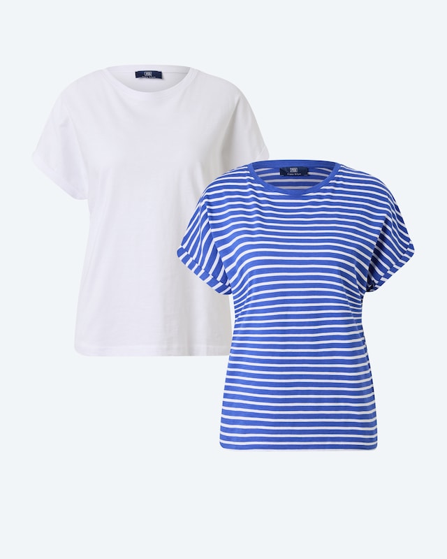 Shirt Kurzarm mit kleinem Umschlag