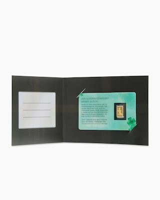 Produktabbildung 3 für Goldmünze "Viel Glück"