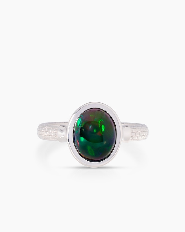 Ring mit Kristallopal