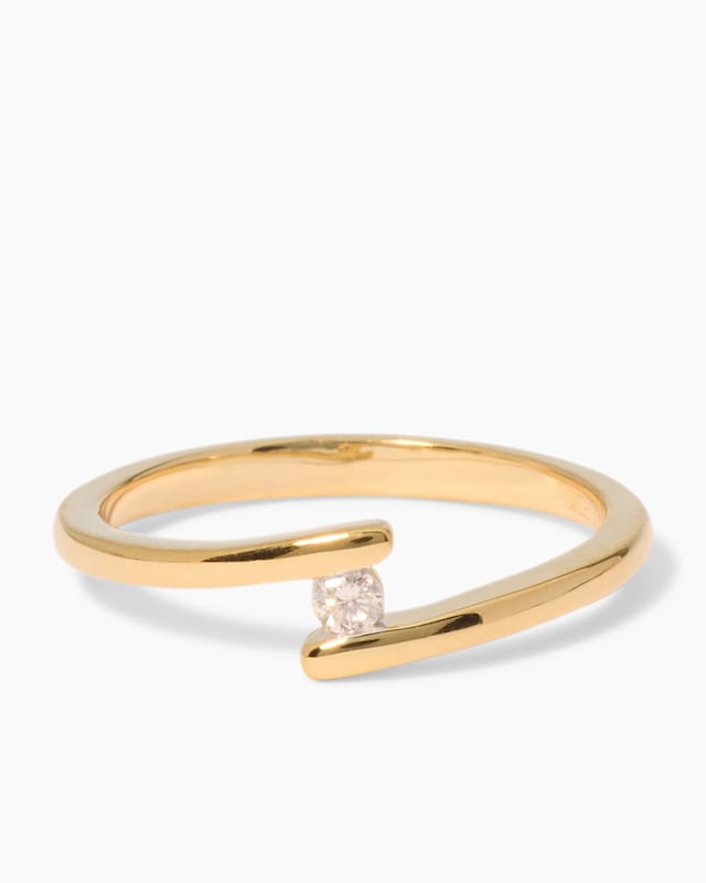 Brillantring 0,05 ct