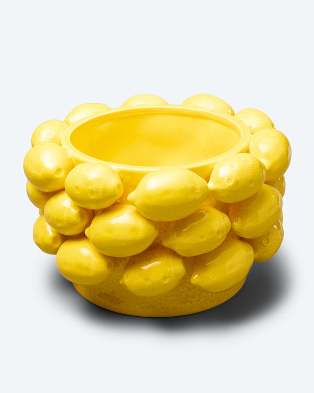 Übertopf "Zitrone"