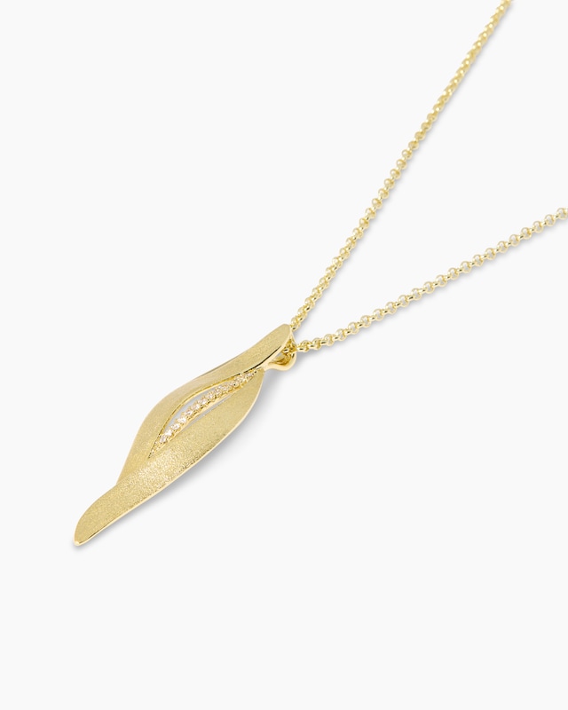 Kette + Anhänger mit Zirkonia