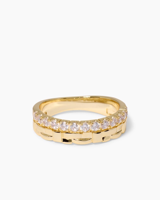 Ring mit Zirkonia