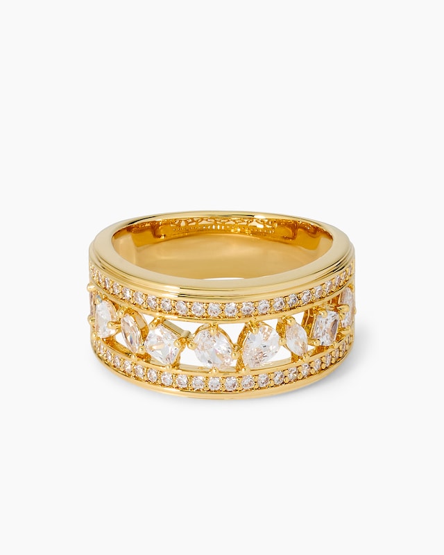 Ring mit Zirkonia