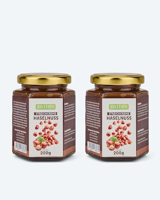 Produktabbildung 1 für Haselnuss Creme, 2x 200 g