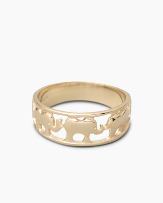 Produktabbildung 1 für Ring mit Elefanten