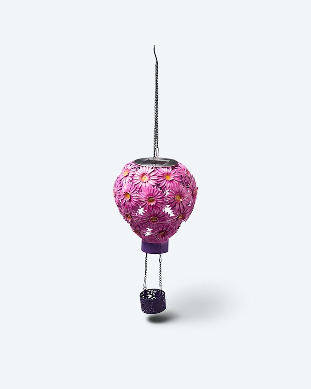 LED-Solar-Hängeleuchte "Margerite"