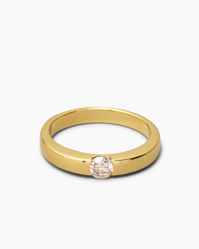 Ring mit Brillant 0,25 ct