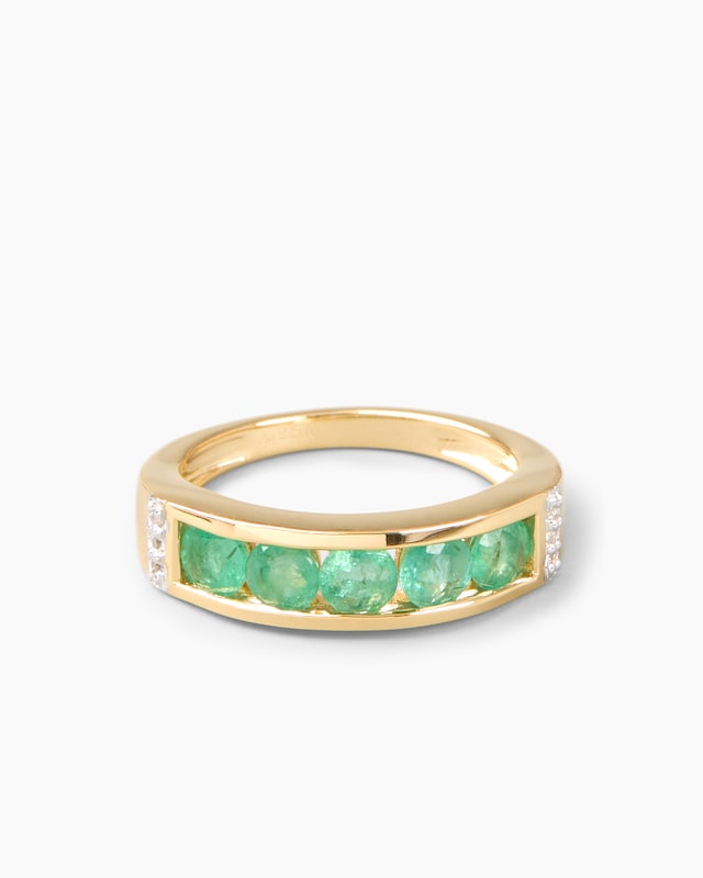Ring mit Sambia-Smaragd