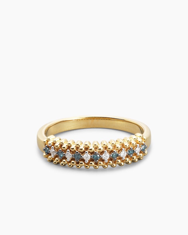 Diamantring 0,10 ct