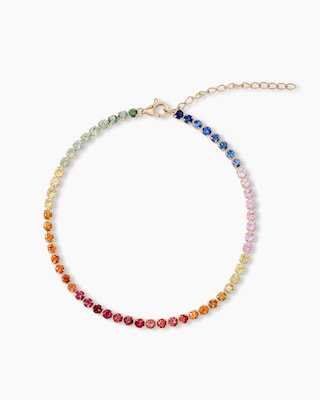Produktabbildung 1 für Armband mit Multi-Saphiren