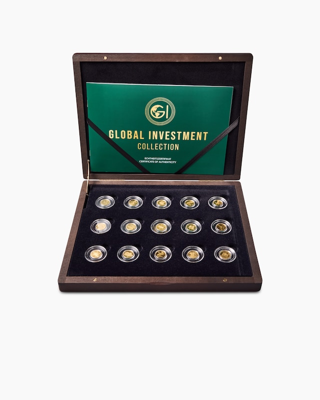 Goldmünzen Global Investment 2026, 15tlg.