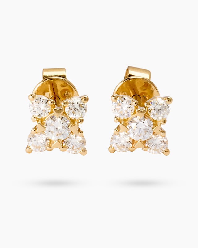 Brillant-Ohrstecker 0,50 ct