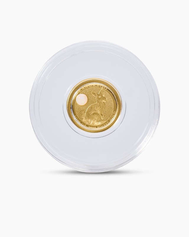 Goldmünze Gemme d'or Opal Edition Känguru