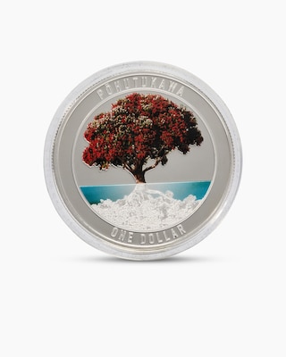 Produktabbildung 1 für Silbermünze Pohutukawa 2021