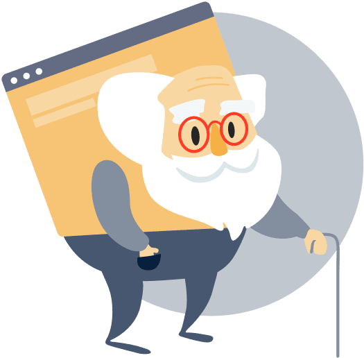 Veralteter Browser